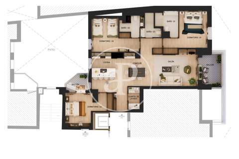 Lejlighed i Madrid, Madrid, Madrid - € 2.139.000 | Ref: VM2505101 - foto 41