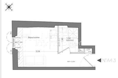 Leilighet i Nice, Alpes-Maritimes, Nice - € 169 000 | Ref: 86353592 - foto 4