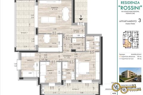 Lejlighed i Vignate, Milan, Vignate - € 425.000 | Ref: ROS-3 - foto 1