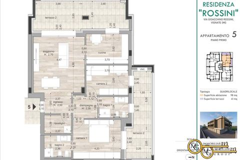 Lejlighed i Vignate, Milan, Vignate - € 365.000 | Ref: ROS-5 - foto 1