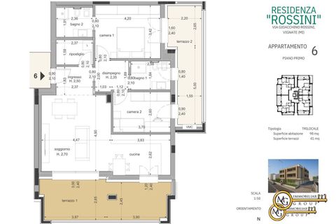Lejlighed i Vignate, Milan, Vignate - € 365.000 | Ref: ROS-6 - foto 1