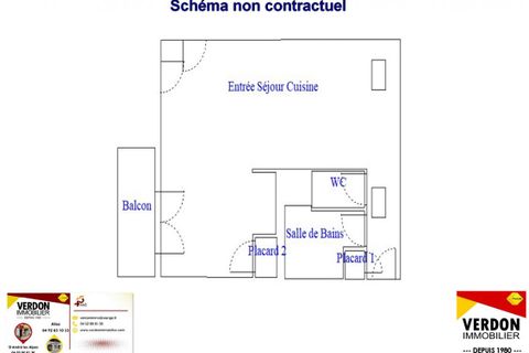 Studio i Allos, Alpes-de-Haute-Provence, Allos - € 55.950 | Ref: 1651 - foto 9