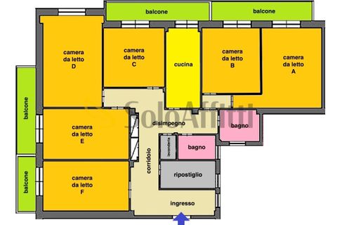 Estudi a Rome, Rome, Rome - € 650/mes | Ref: A0080-s-B - foto 17