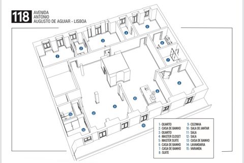 Lejlighed i Lisbon, Lisbon, Lisbon - € 2.200.000 | Ref: CB01-0729 - foto 31