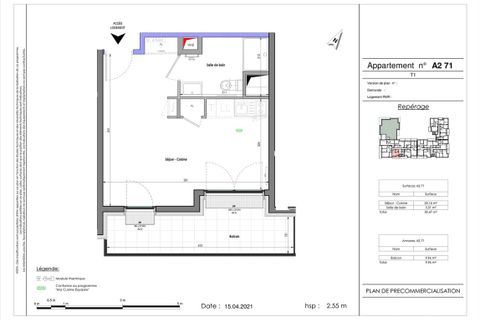 Apartament a Clermont-Ferrand, Puy-de-Dome, Clermont-Ferrand - € 490/mes | Ref: 0061753 - foto 8