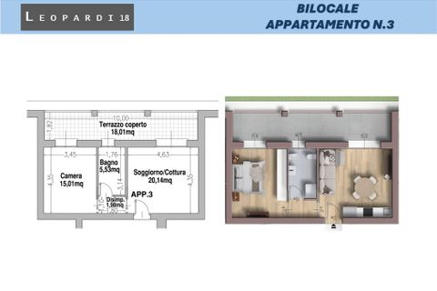 Leilighet i Parabiago, Milan, Parabiago - € 165 000 | Ref: RESIDENZA LEONARDO - 3 - foto 2
