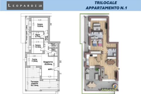 Leilighet i Parabiago, Milan, Parabiago - € 310 000 | Ref: RESIDENZA LEONARDO - 1 - foto 2