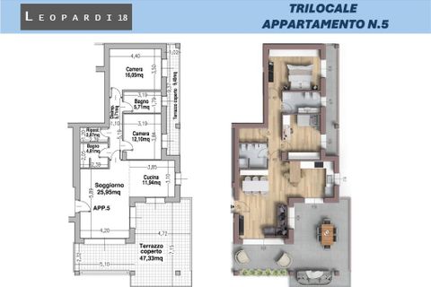 Leilighet i Parabiago, Milan, Parabiago - € 320 000 | Ref: RESIDENZA LEONARDO - 5 - foto 2