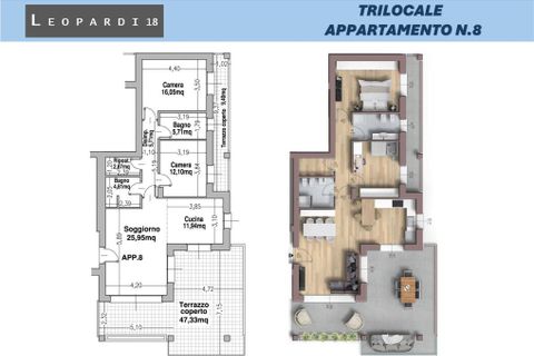 Lejlighed i Parabiago, Milan, Parabiago - € 330.000 | Ref: RESIDENZA- LEONARDO - 8 - foto 2