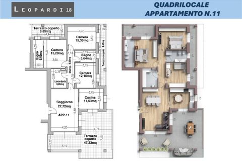 Leilighet i Parabiago, Milan, Parabiago - € 410 000 | Ref: RESIDENZA LEONARDO- 11 - foto 2