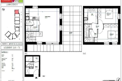 Apartament a Lens, Pas-de-Calais, Lens - € 850/mes | Ref: 35225 - foto 2