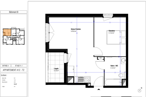 Apartament a Lens, Pas-de-Calais, Lens - € 550/mes | Ref: 49975 - foto 8