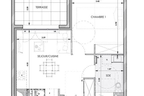 Lejlighed i Chateauneuf-Grasse, Alpes-Maritimes, Chateauneuf-Grasse - € 239.500 | Ref: 86440566 - foto 2