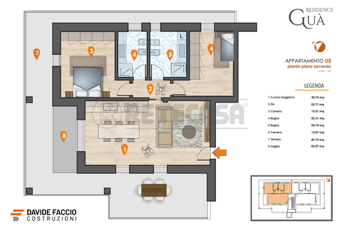 Leilighet i Arzignano, Vicenza, Arzignano - € 280 000 | Ref: AU5 - foto 15