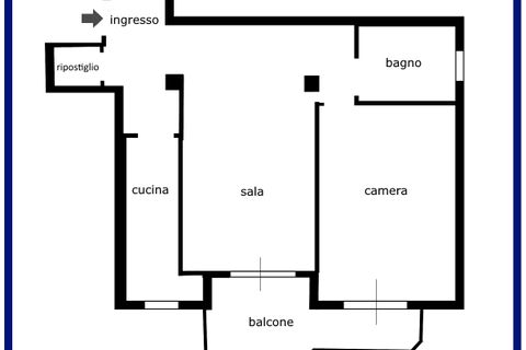 Leilighet i Rapallo, Genoa, Rapallo - € 130 000 | Ref: B127 - foto 14
