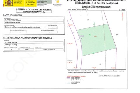 Helårsgrund i Orba, Alicante, Orba - € 80.000 | Ref: 026088_B - foto 1