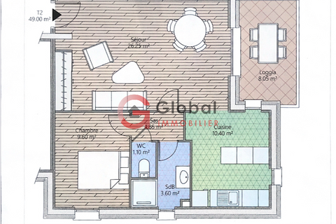 Lejlighed i Marseille, Bouches-du-Rhone, Marseille - € 253.160 | Ref: 7702 - foto 1
