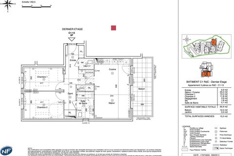Lejlighed i Menton, Alpes-Maritimes, Menton - € 399.000 | Ref: C1-13 - foto 3