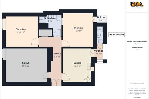 Lejlighed i Ajaccio, Corse-du-Sud, Ajaccio - € 249.000 | Ref: VA11279-MAXIMMO - foto 12