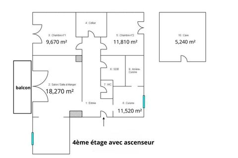 Leilighet i Amiens, Somme, Amiens - € 75 000 | Ref: 830036159855 - foto 4