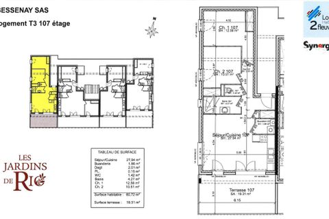 Leilighet i Montbrison, Loire, Montbrison - € 194 000 | Ref: DFLH-RIO-T3-lotG107 - foto 6