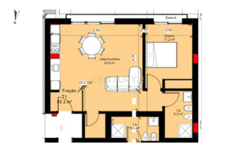 Lejlighed i A dos Cunhados e Maceira, Lisbon, A dos Cunhados e Maceira - € 212.500 | Ref: C0364-04134 - foto 16