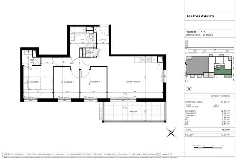 Leilighet i Nancy, Meurthe-et-Moselle, Nancy - € 307 000 | Ref: 1274 - foto 3