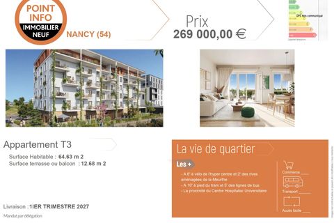 Lejlighed i Nancy, Meurthe-et-Moselle, Nancy - € 269.000 | Ref: 1274 - foto 2