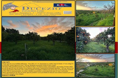 Helårsgrund i Noto, Siracusa, Noto - € 45.000 | Ref: V187T - foto 1