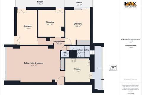 Lejlighed i Ajaccio, Corse-du-Sud, Ajaccio - € 355.000 | Ref: VA12651-MAXIMMO - foto 20