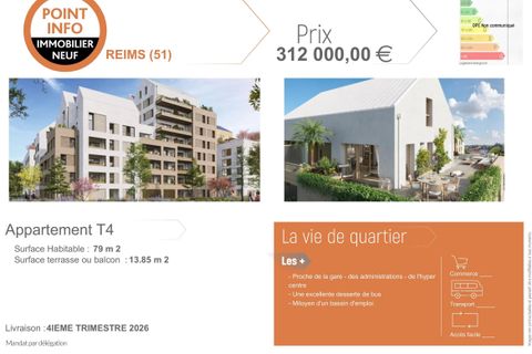 Lejlighed i Reims, Marne, Reims - € 312.000 | Ref: 1274 - foto 1