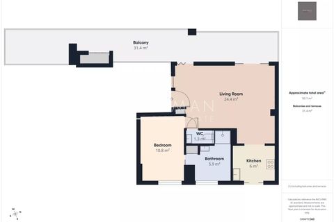 Lejlighed i Nice, Alpes-Maritimes, Nice - € 530.000 | Ref: 86650498 - foto 19
