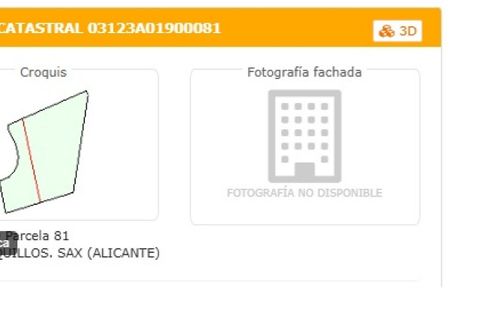 Helårsgrund i Sax, Alicante, Sax - € 39.950 | Ref: IVD13852 - foto 4