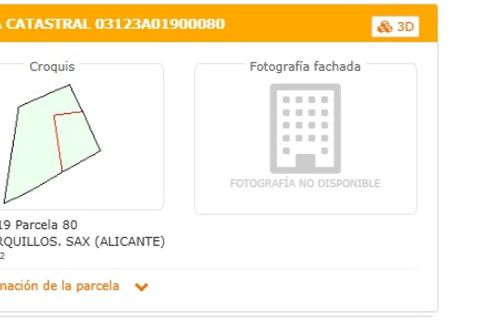 Helårsgrund i Sax, Alicante, Sax - € 39.950 | Ref: IVD13852 - foto 6