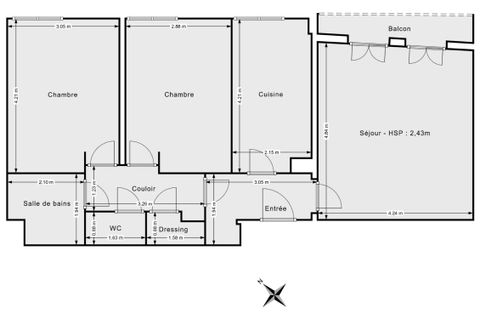 Lejlighed i Guyancourt, Yvelines, Guyancourt - € 195.733 | Ref: 78-24-005654 - foto 14
