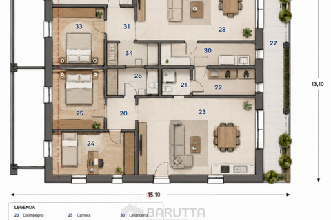 Leilighet i Camposampiero, Padua, Camposampiero - € 205 000 | Ref: MB01-2026 - foto 9