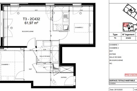 Leilighet i Clichy, Hauts-de-Seine, Clichy - € 482 780 | Ref: 6401 - foto 3