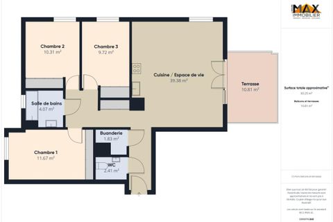 Lejlighed i Ajaccio, Corse-du-Sud, Ajaccio - € 299.000 | Ref: VA12452-MAXIMMO - foto 17