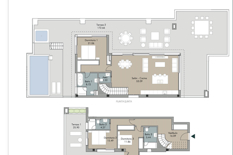 Penthouse i Marbella, Malaga, Marbella - € 3 465 000 | Ref: CP07755 - foto 14