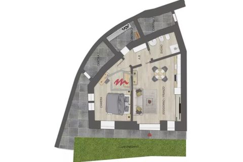 Lejlighed i Bardonecchia, Turin, Bardonecchia - € 255.000 | Ref: "L'BACHA'" APT. 1 - foto 12