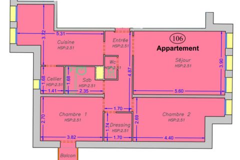 Leilighet i Reims, Marne, Reims - € 109 200 | Ref: 51-24-007343 - foto 8