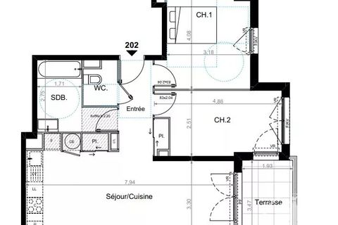 Lejlighed i Nice, Alpes-Maritimes, Nice - € 349.000 | Ref: 2035CAT SR2 - foto 5