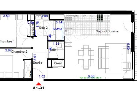 Apartament a Colombes, Hauts-de-Seine, Colombes - € 1.847/mes | Ref: COLOMBDEGAULLE_A131_PPZ - foto 2