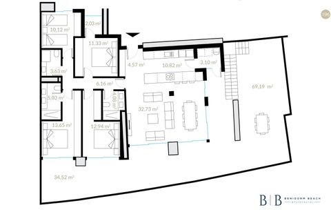 Penthouse i Benidorm, Alicante, Benidorm - € 1.600.000 | Ref: 930-00153P - foto 27