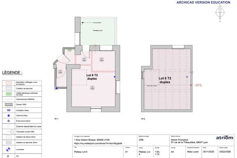 Lejlighed i Lyon, Rhone, Lyon - € 144.000 | Ref: 86488596 - foto 1