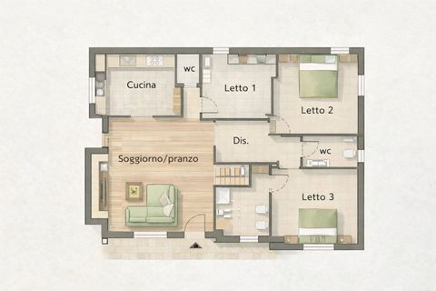 Helårsgrund i Lecce, Lecce, Lecce - € 140.000 | Ref: 140PUGLIESE-1-1 - foto 4