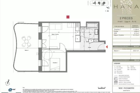Lejlighed i Nice, Alpes-Maritimes, Nice - € 425.000 | Ref: A1605 - foto 3