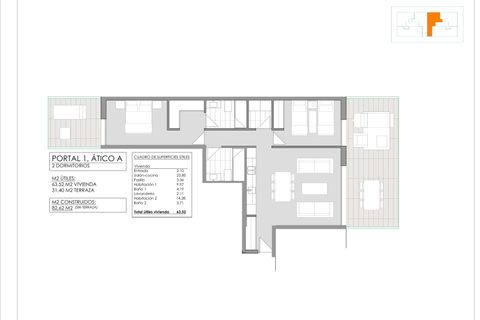 Penthouse i Javea, Alicante, Javea - € 485.000 | Ref: ATC5826 - foto 10