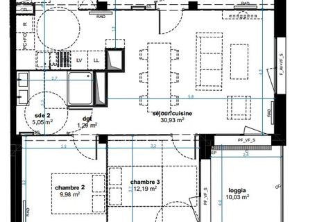 Lejlighed i Bordeaux, Gironde, Bordeaux - € 297.257 | Ref: 33BORDDUVMAGNB33 - foto 4