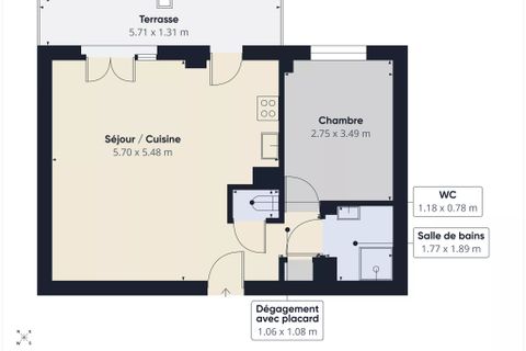 Appartement in Nice, Alpes-Maritimes, Nice - € 160.000 | Ref: GC1353 - foto 9